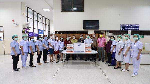 บริจาค Syringe ให้กับโรงพยาบาลสามพราน และโรงพยาบาลนครปฐม