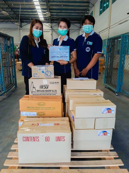 ร่วมบริจาคยา เวชภัณฑ์ และอุปกรณ์ทางการแพทย์ ให้ทางสหทัยมูลนิธิ