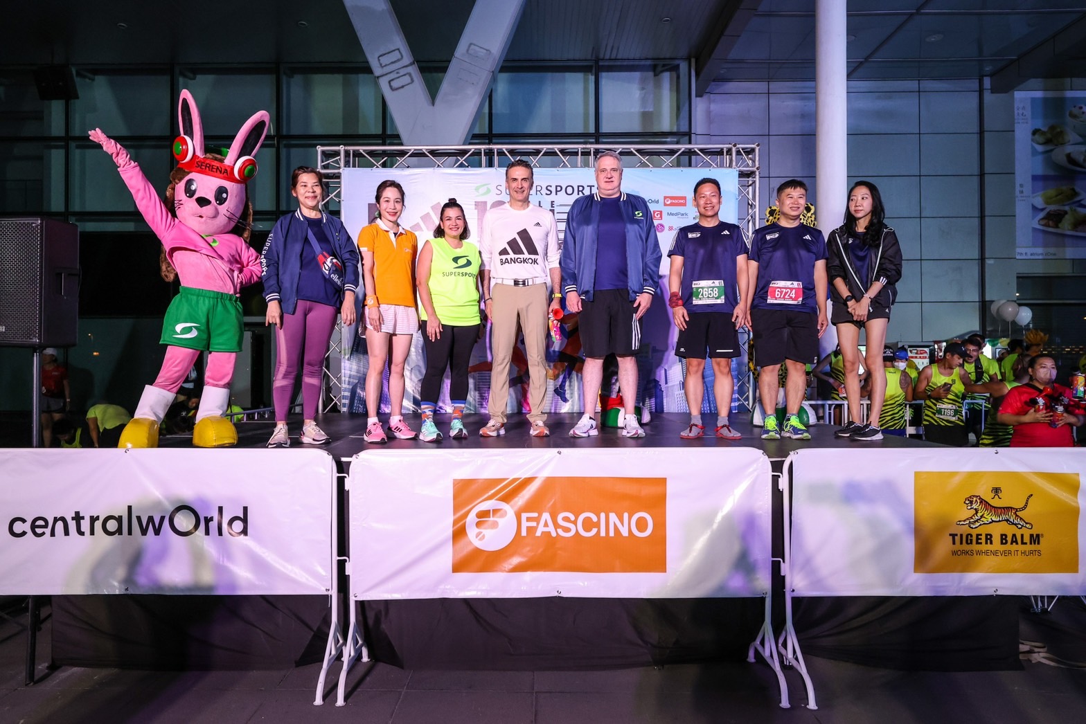 ประมวลภาพงานวิ่งกลางใจเมือง Supersport 10 Miles Run 2023 ฟาสซิโนร่วมสนับสนุนให้คนไทยออกกำลังกาย