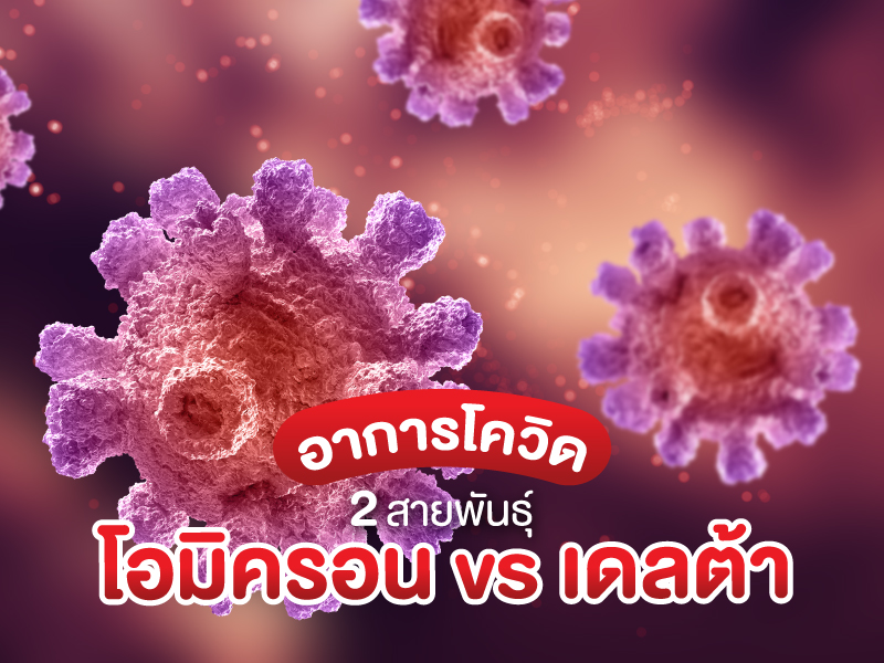 อาการโควิด โอมิครอน เดลต้า