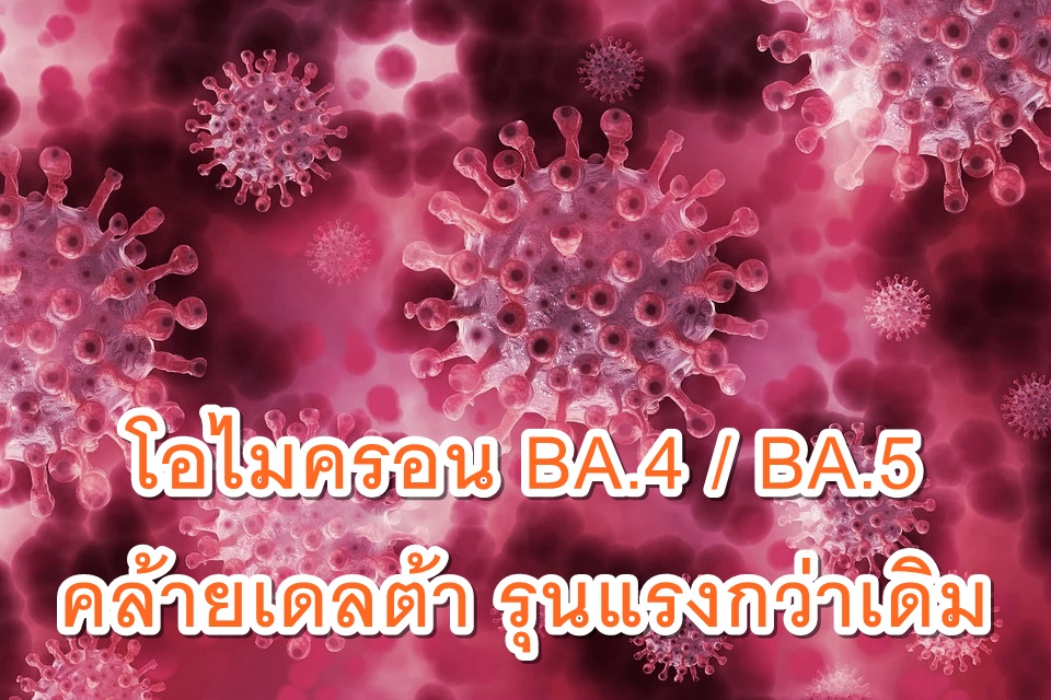โอมิครอน BA.4 BA.5